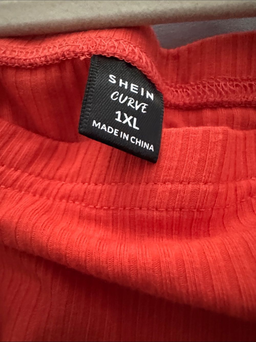 SHEIN Orange Asymmetrical Wrap Skirt - Picture 4 of 4